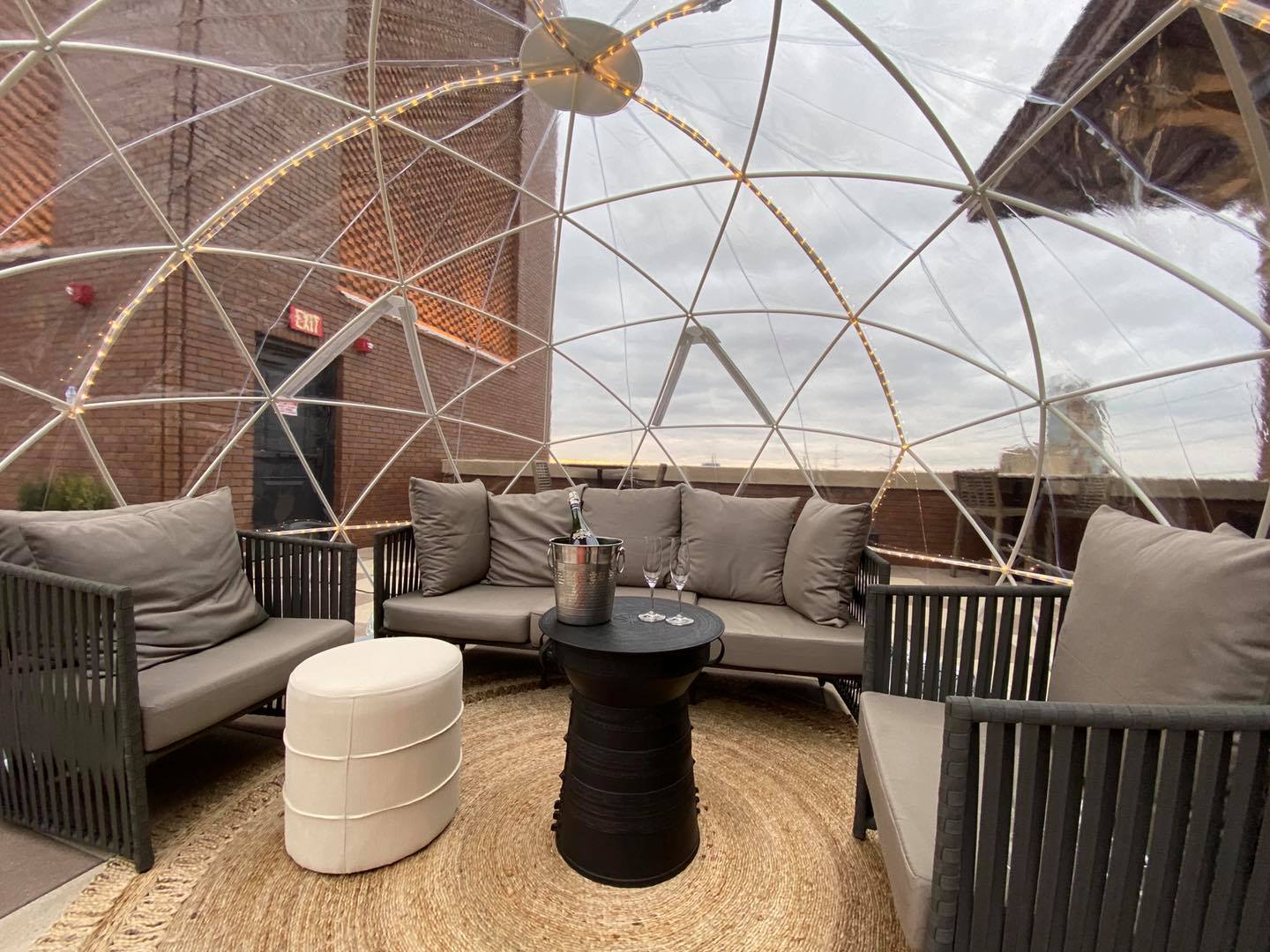 Sip Wine In A Rooftop Igloo This Winter At Hotel Vin In Texas