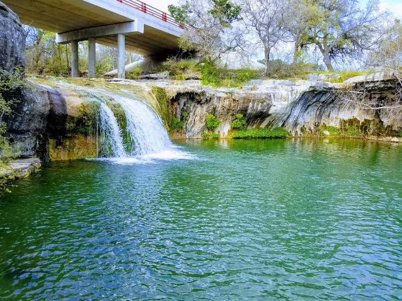 Tonkawa Falls Is A Waterfall Hiding In A City Park In Texas