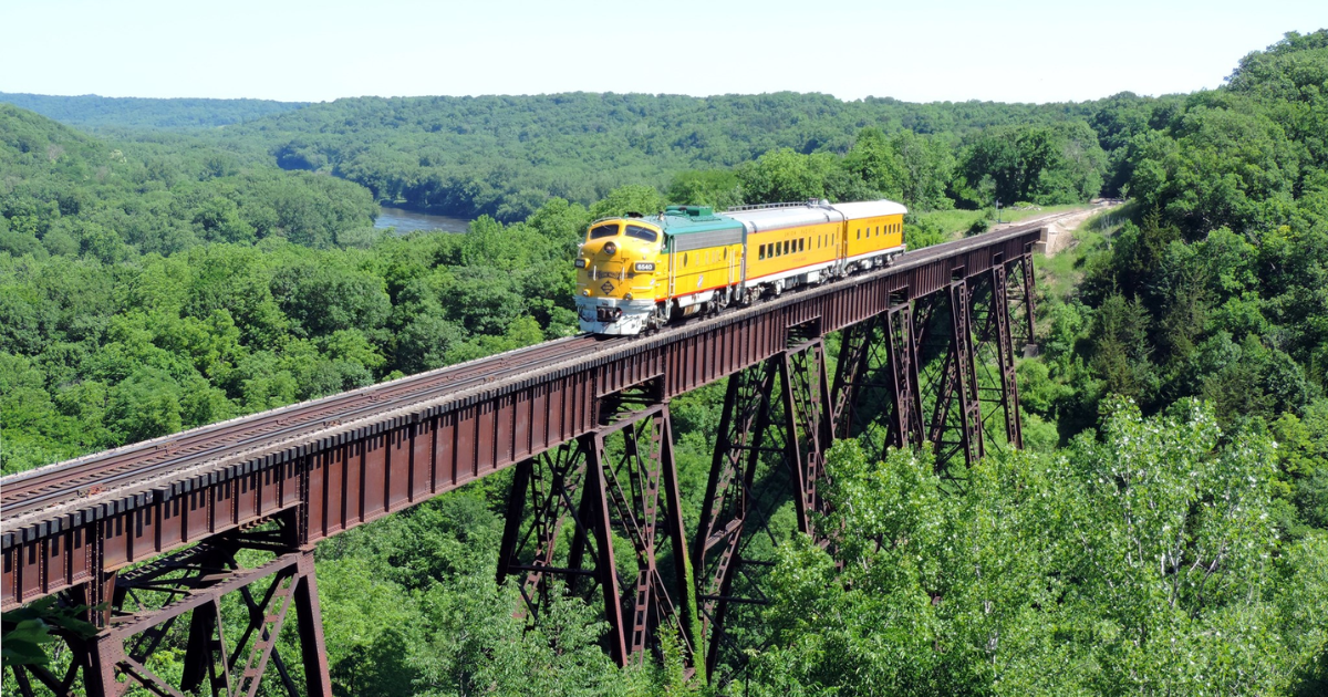 This Boone Scenic Train Ride In Iowa Is Fun For All Ages