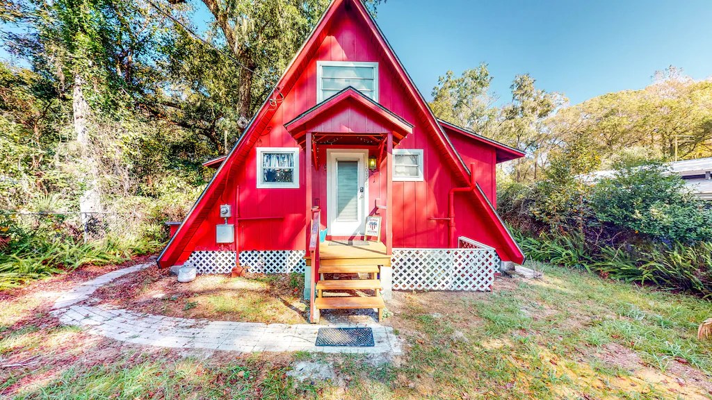 The Best AFrame Cabin Rental in Brooksville, Florida