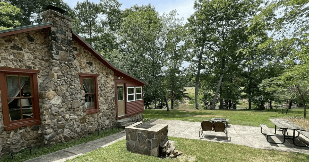 The Best Riverfront Cabin Rental in Steelville, Missouri