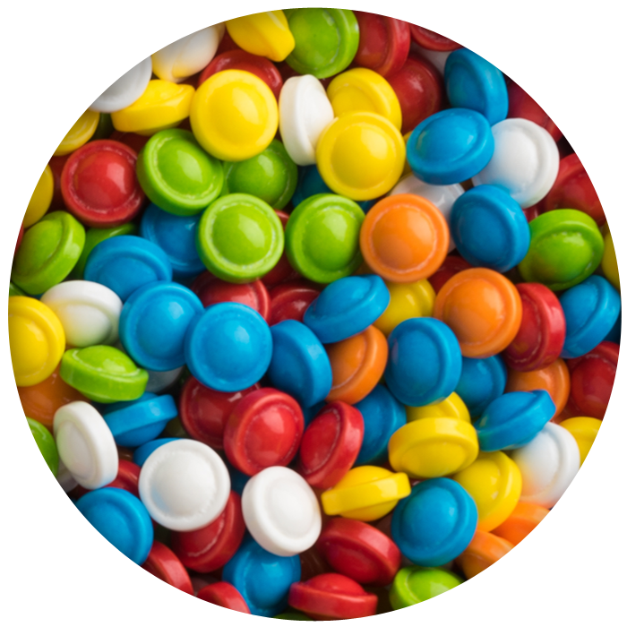 Snaps Coated Hard Candies Only Kosher Candy