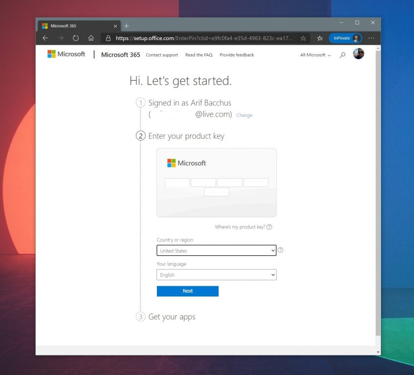 Microsoft office 365 subscription code but no product key - lpopractice