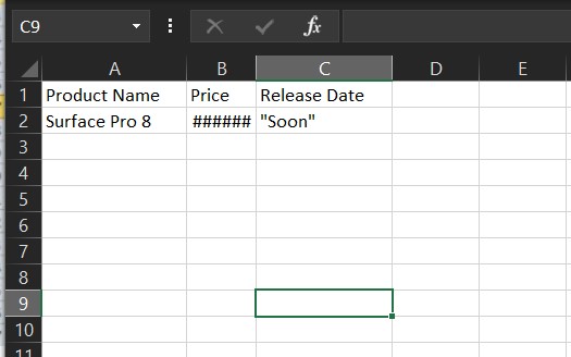 Common Excel formula errors and how to fix them »
