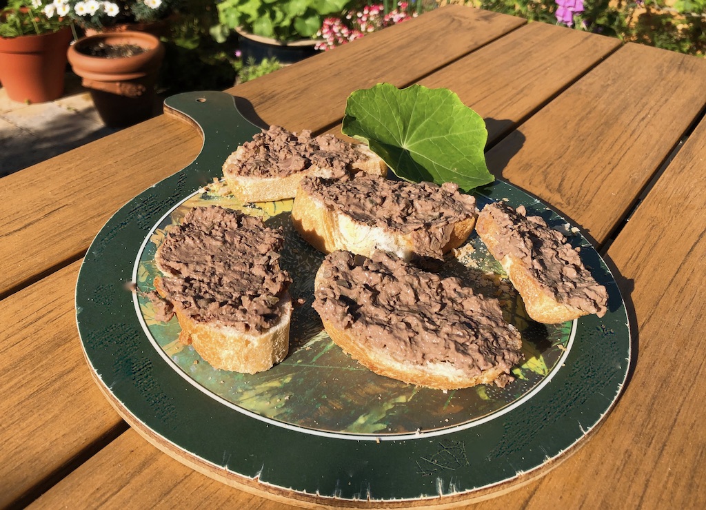 Crostini met kippenlevertjes Onno Kleyn