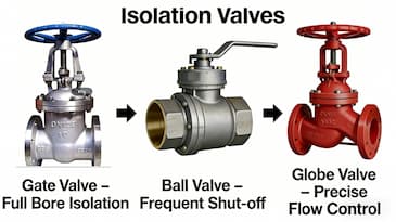 Isolation Valves vs Gate Valves: Key Differences, Selection Guide & Use