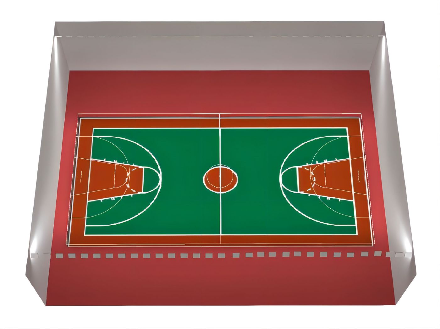 Basketball Court LED Lighting Guide & Solution