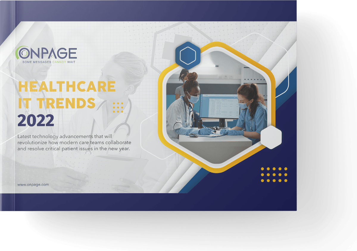 eBook Healthcare IT Trends 2022 Copy OnPage Clinical Communication