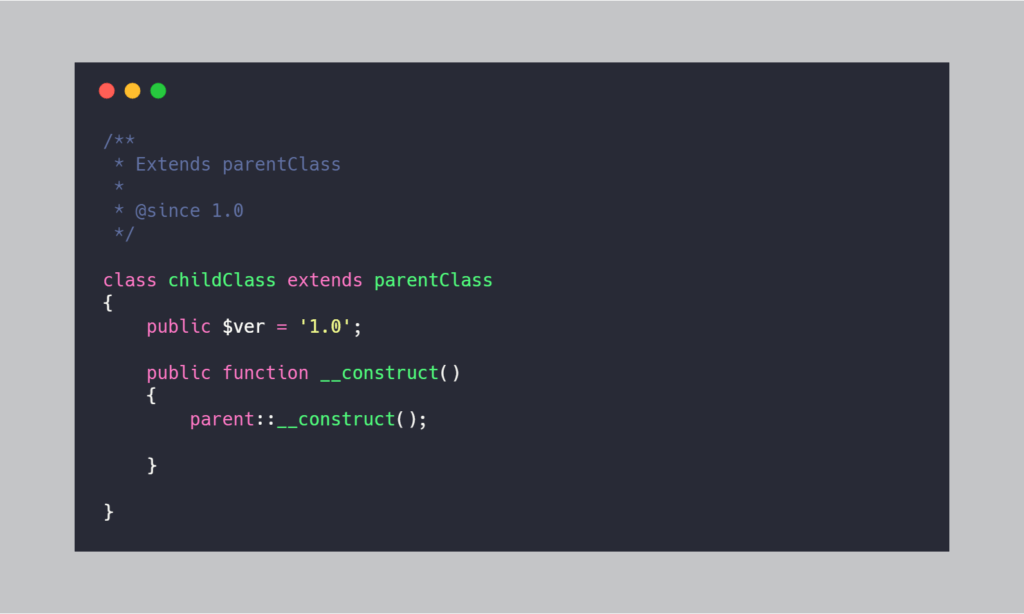 PHP Object Oriented Programming PHP CLASS Extends ONPHPID