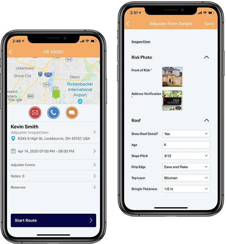 Insurance Mobile Workforce Management Software LiveClaims
