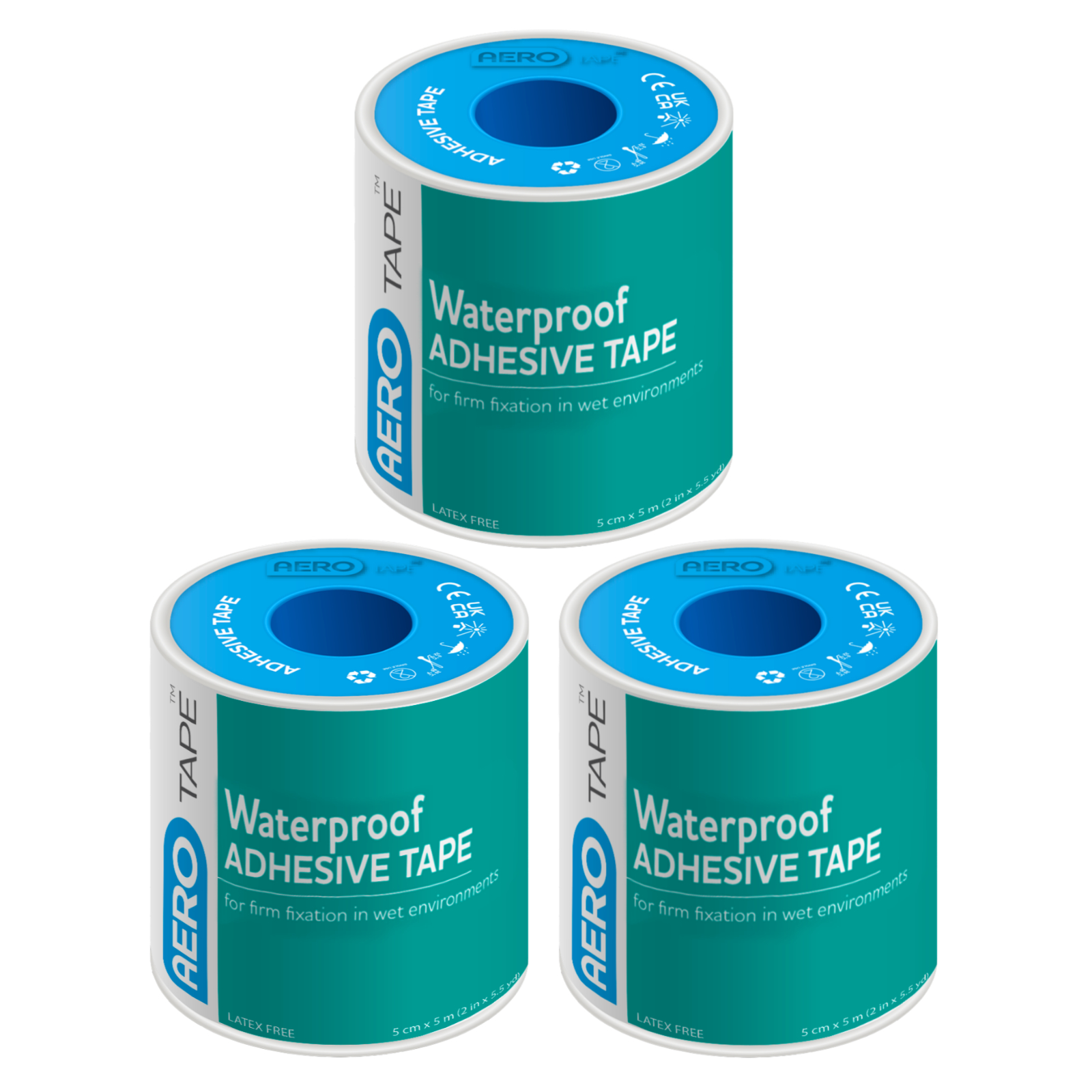 Waterproof Adhesive Tape 5cm X 5M Box/3