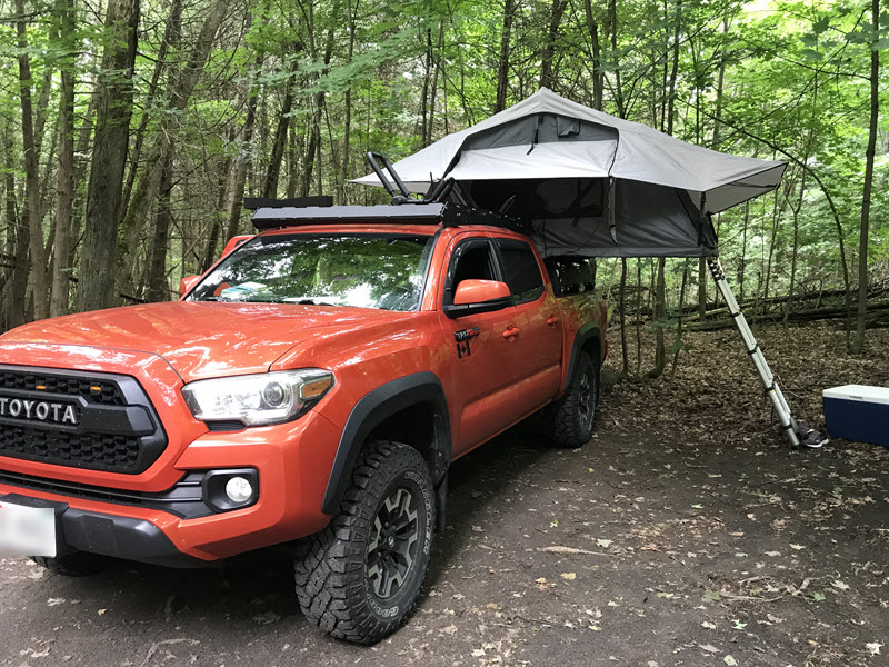 Gear Review SmittyBilt Gen1 Rooftop Tent OntarioCamping.ca