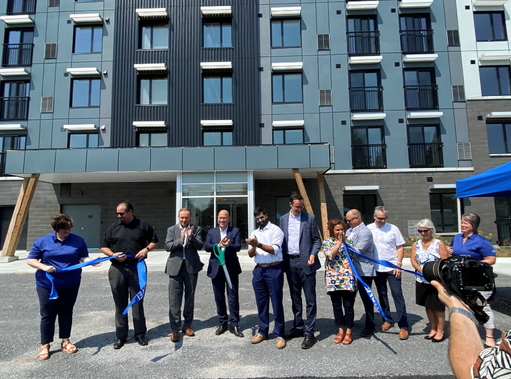Cornwall opens 77unit affordable housing development Ontario