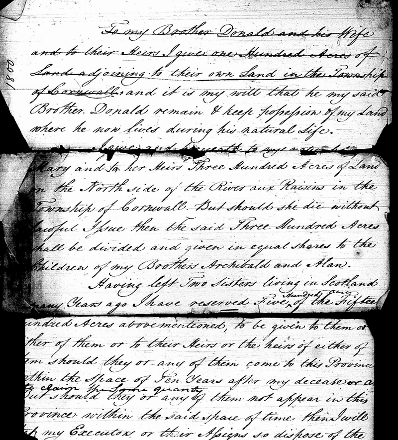 Upper Canada Ontario Surrogate Court Estate Files and Will Database