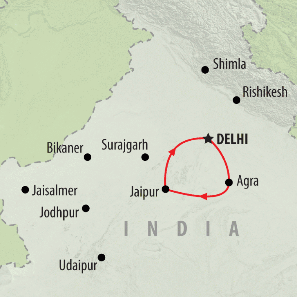 Classic Golden Triangle Tour of India in 9 days On The Go Tours