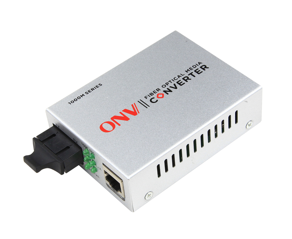Gigabit 4port singlemode dual fiber media converterOptical Fiber Converter