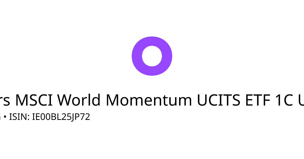 Xtrackers MSCI World Momentum UCITS ETF 1C USD Acc. ETF Kurs aktuell