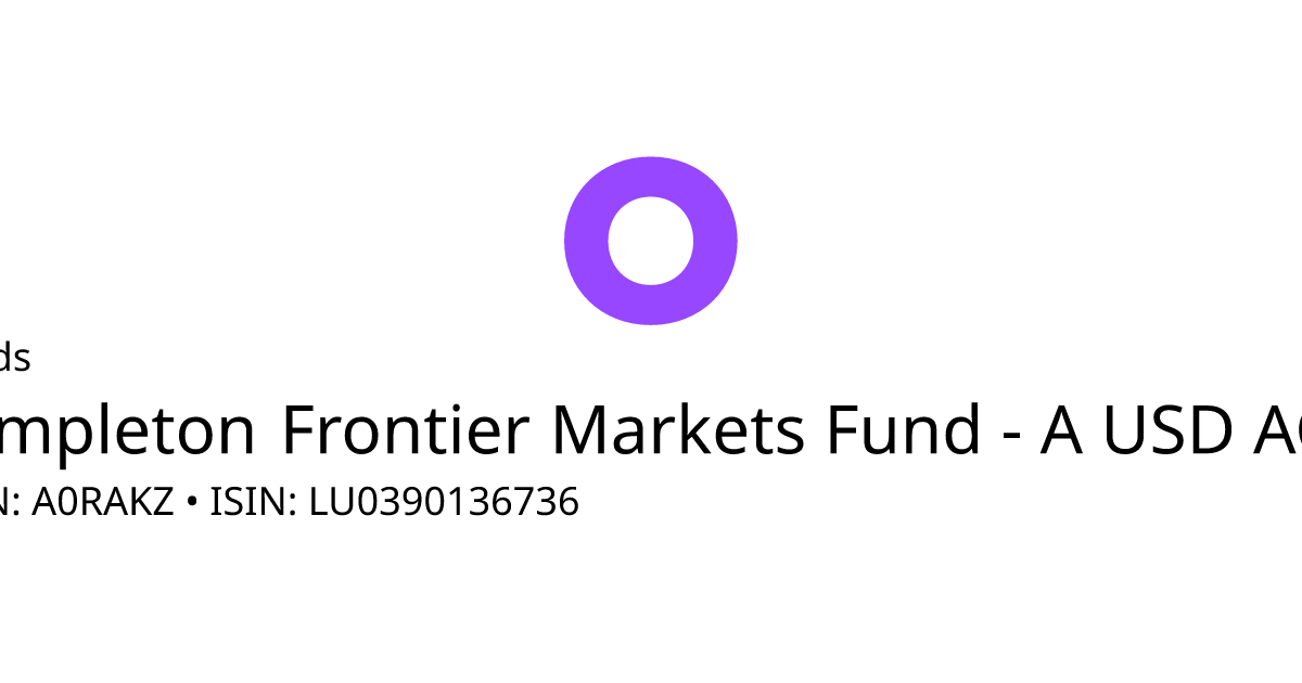 Franklin Templeton International Services S.à r.l. Fonds • Franklin Templeton Investment Funds