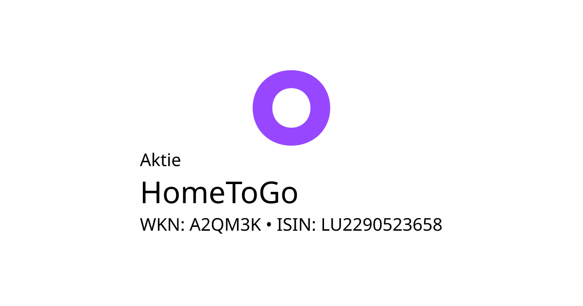 HomeToGo Aktie • A2QM3K • LU2290523658 • onvista