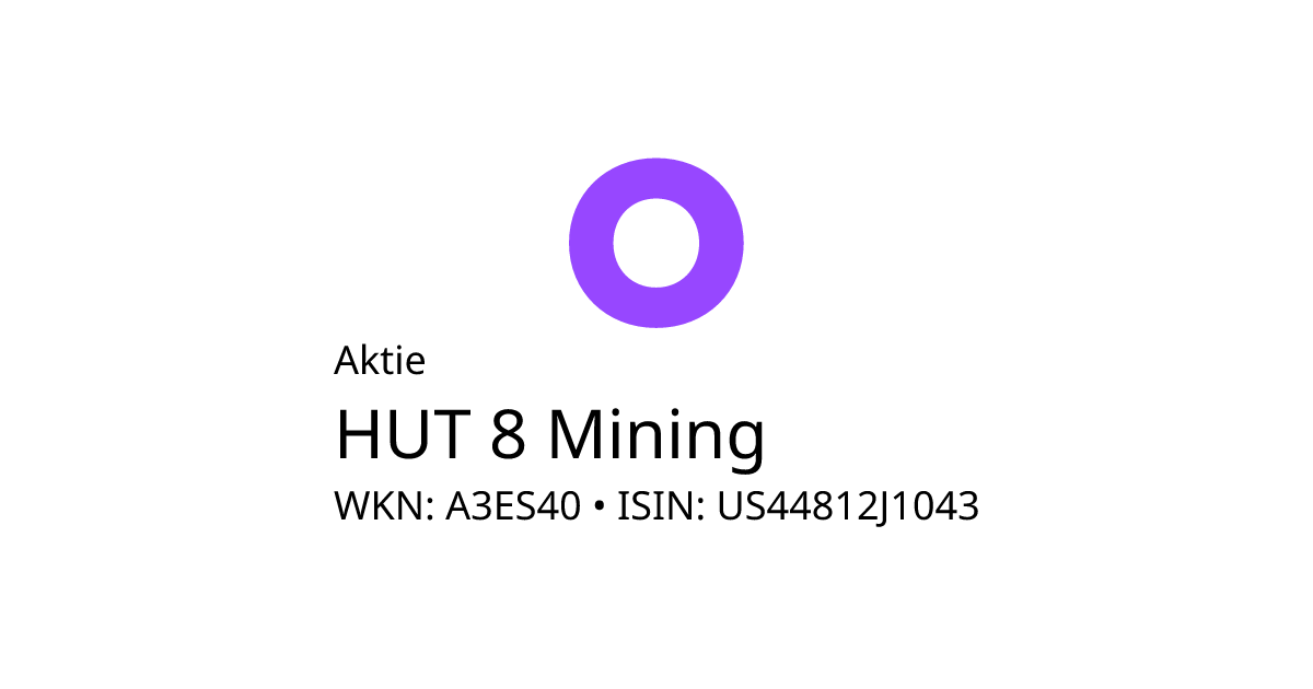 HUT 8 MINING CORP. • onvista