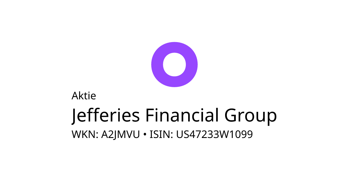 JEFFERIES FINANCIAL GROUP INC. • onvista