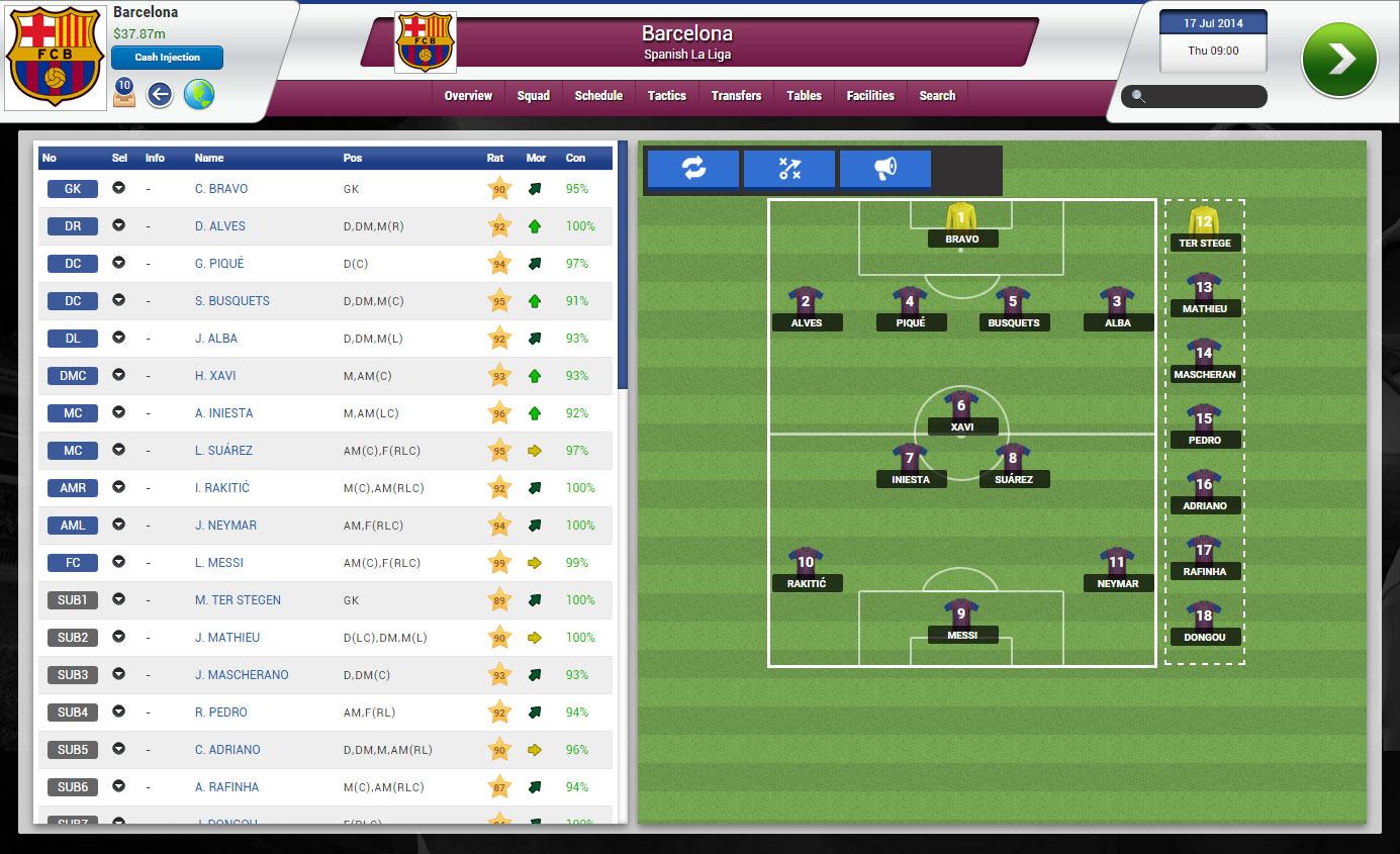 GIOCHI CALCIO MANAGERIALI DA SCARICA