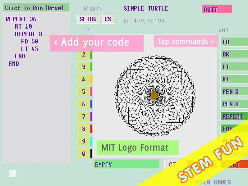 Simple Turtle LOGO download for Windows