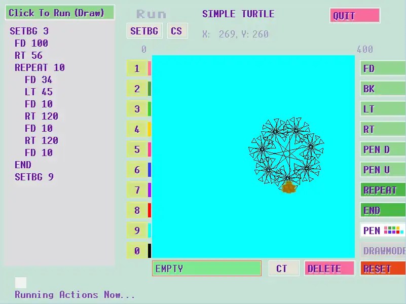 Simple Turtle LOGO download for Windows