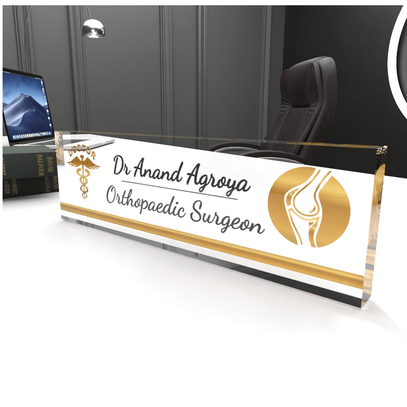 Customize Desk Name Plates for Doctors ooclas
