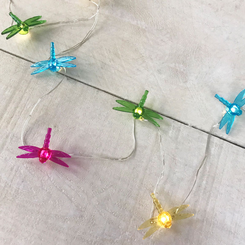 Dragonfly LED Micro String Lights Battery Operated