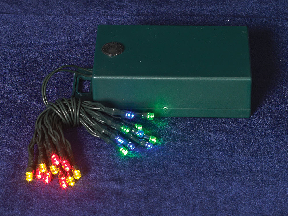 Battery Operated 20 LED Multi Color Mini Lights Indoor & Outdoor