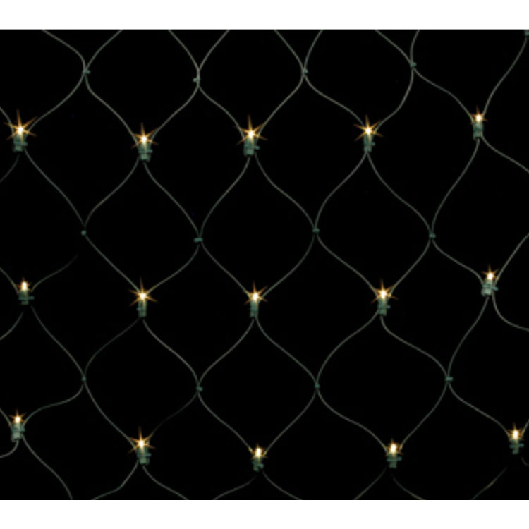 Ultra Warm White LED Net Style String Light Set 4' x 6'