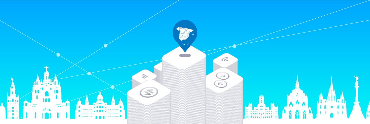 Mobile and Fixed Broadband Speeds and 4G Availability in Spain