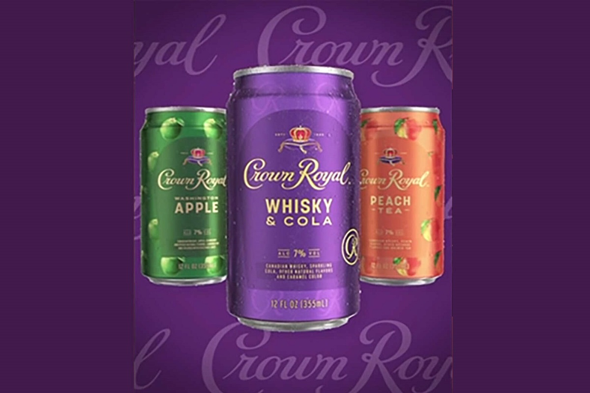 【Crown Royal】「コーク」、「ピーチ」、「アップル」の3種類のウィスキー缶が発売されます。 Oops!うっぷす カナダ