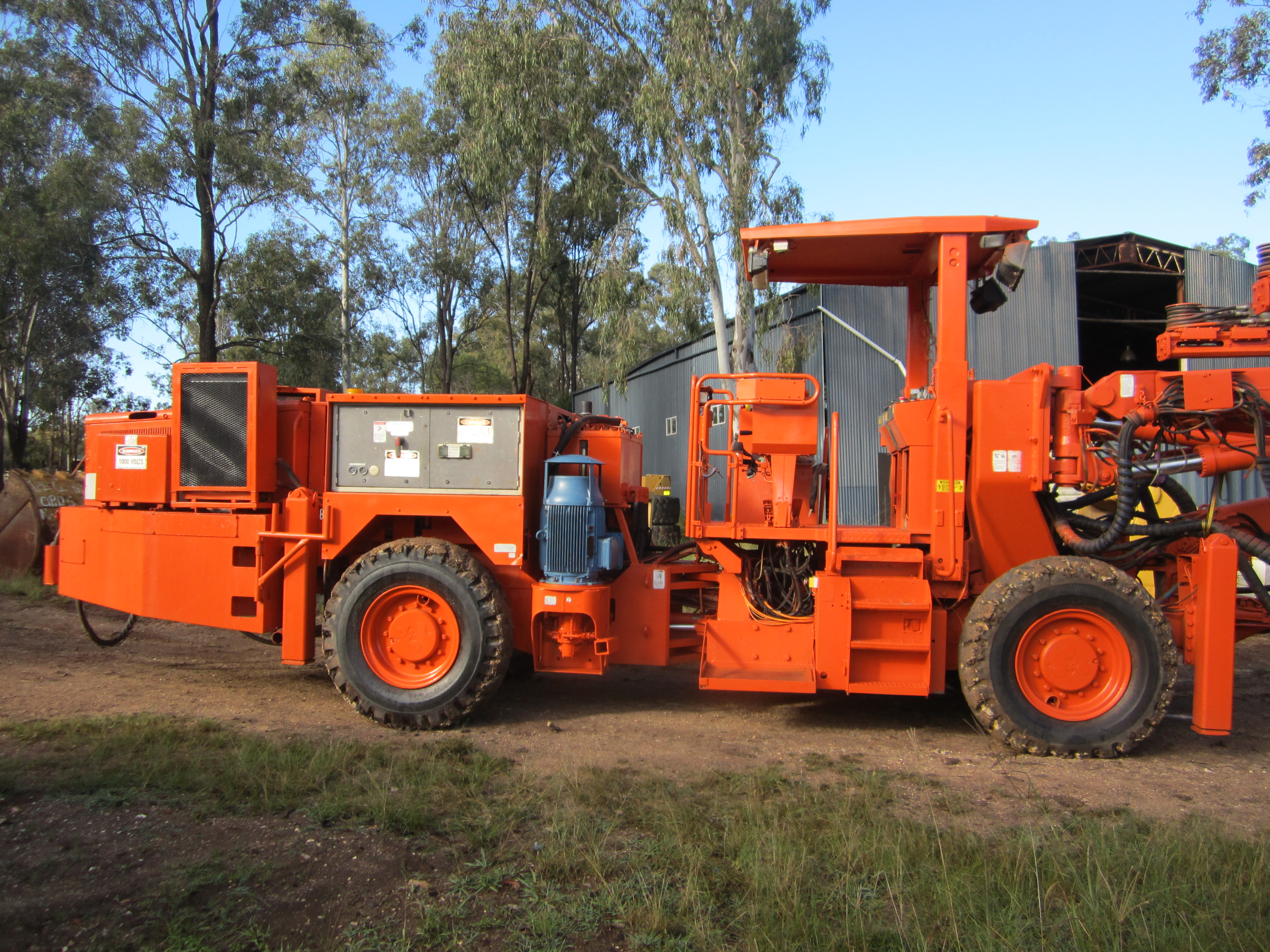 2000 H20590 Tamrock Paramatic Three Boom Drill Rig OPDS Orient