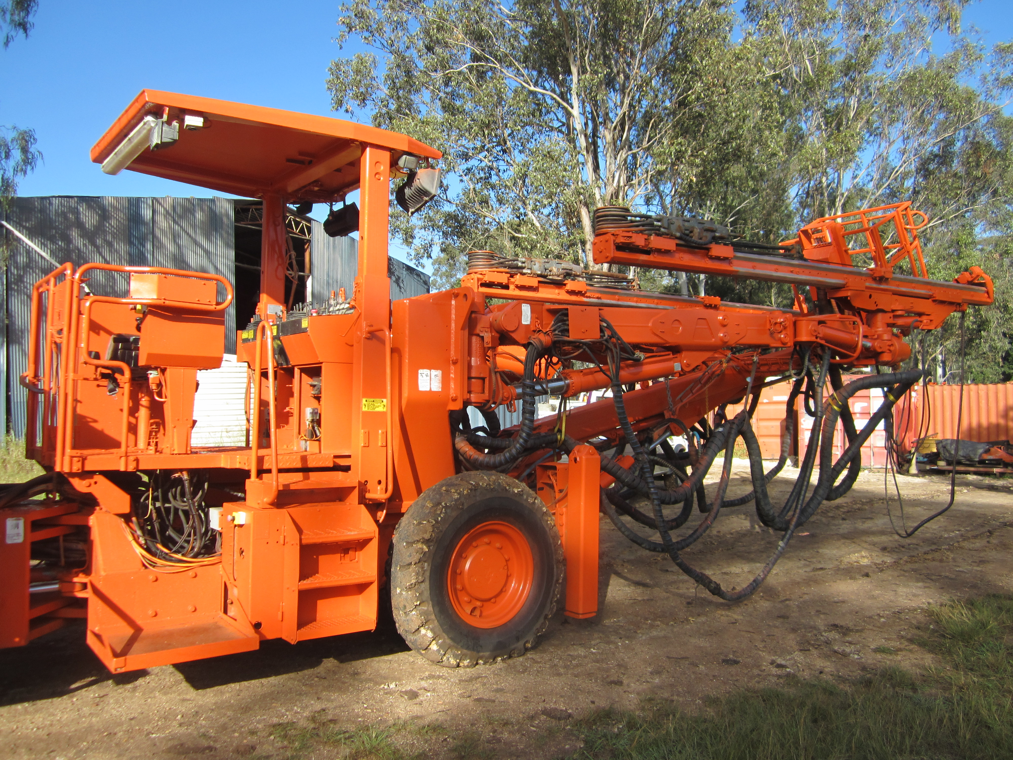 2000 H20590 Tamrock Paramatic Three Boom Drill Rig OPDS Orient