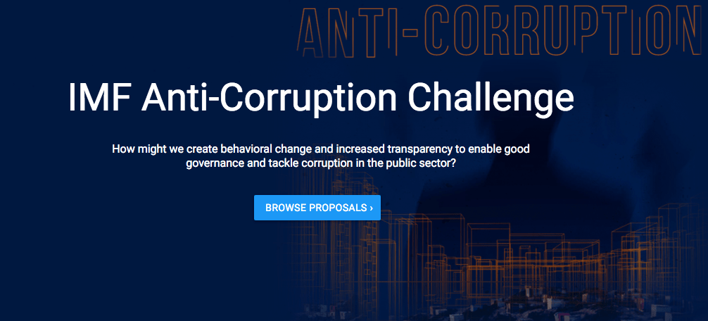Open Contracting Community Call IMF AntiCorruption Challenge Open