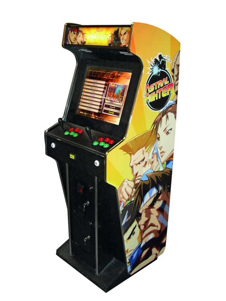 Buiding an arcade coinop machine to rediscover the 8090s