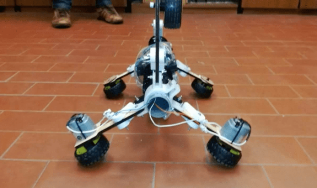 Arduino Powered SixWheeled Pipeline Inspection Robot Open
