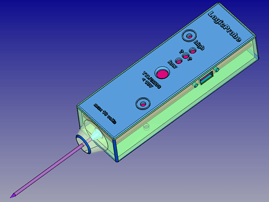 Build a logic Probe TTL / CMOS Open Electronics Open Electronics