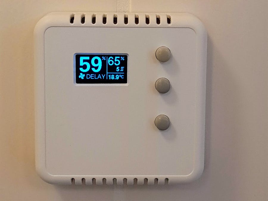 Bathroom ventilation fan controller with Arduino Open Electronics