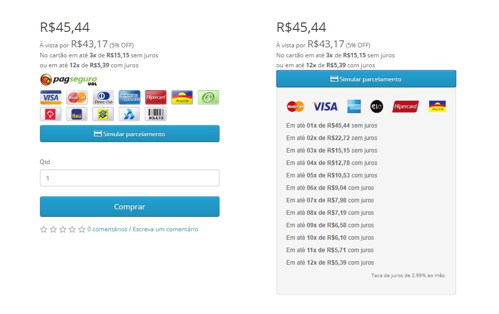 Parcelamento Com Juros No Cartão De Crédito Simulação