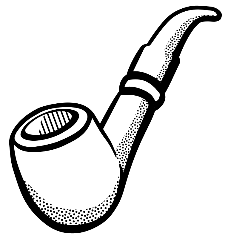 pipe lineart Openclipart
