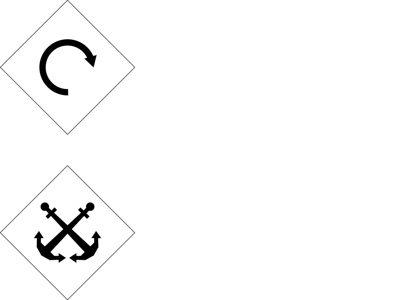 Navigation. Guidance signs Openclipart