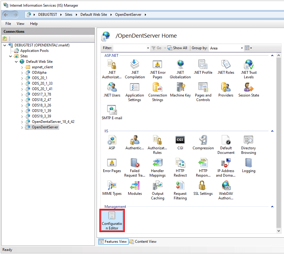 Open Dental Software Middle Tier Troubleshooting
