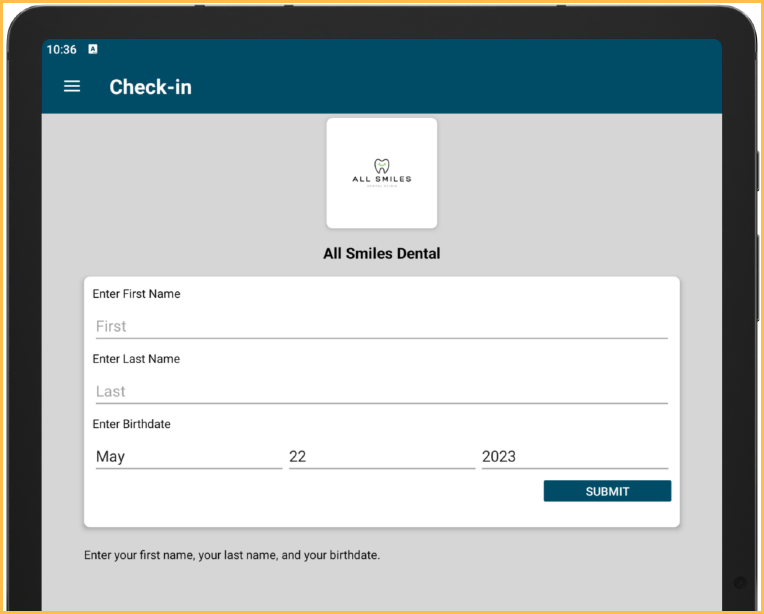 Open Dental Software eClipboard Branding Profile