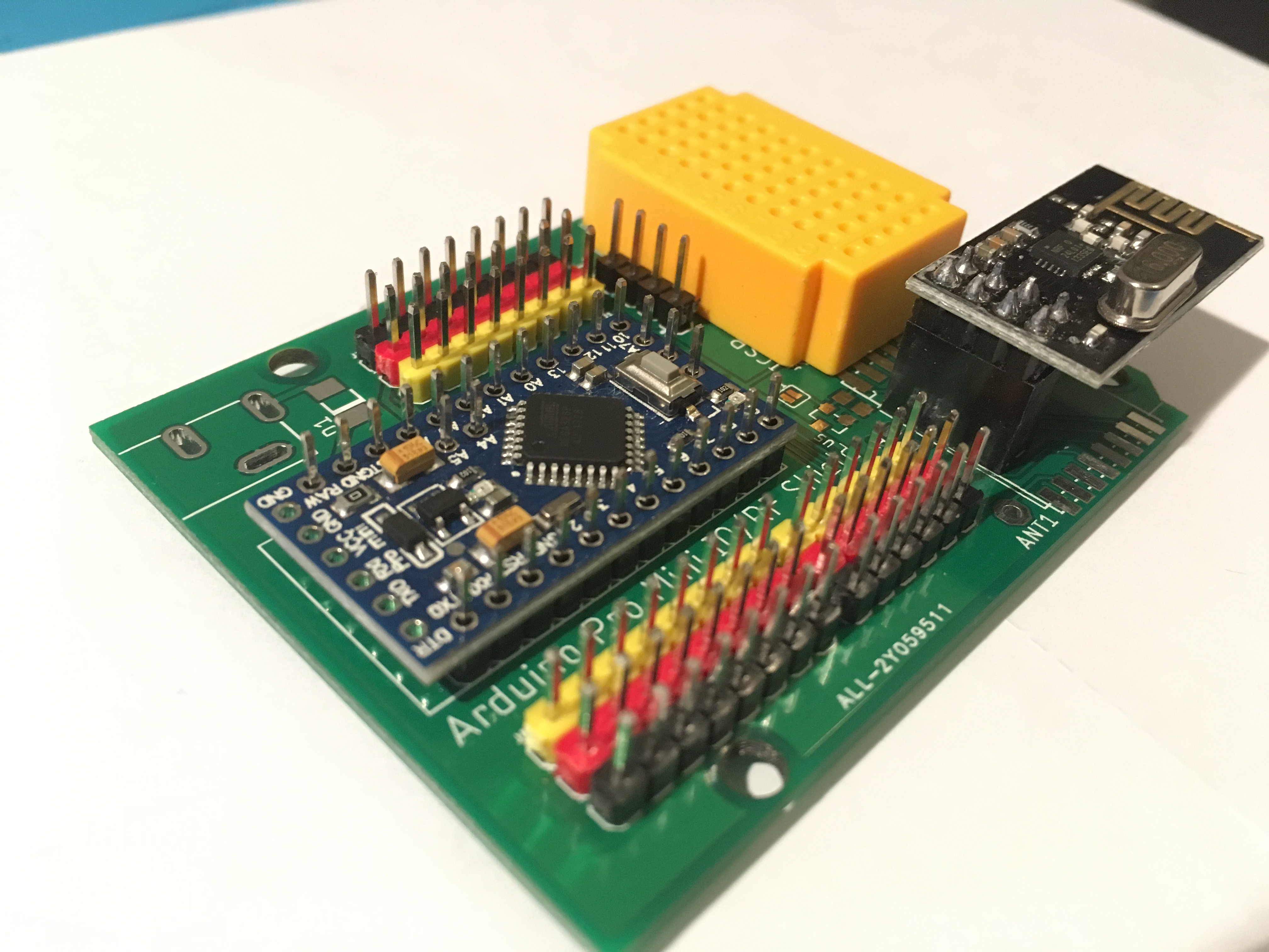 Arduino Pro Mini IO Shield OpenHardware.io Enables Open Source