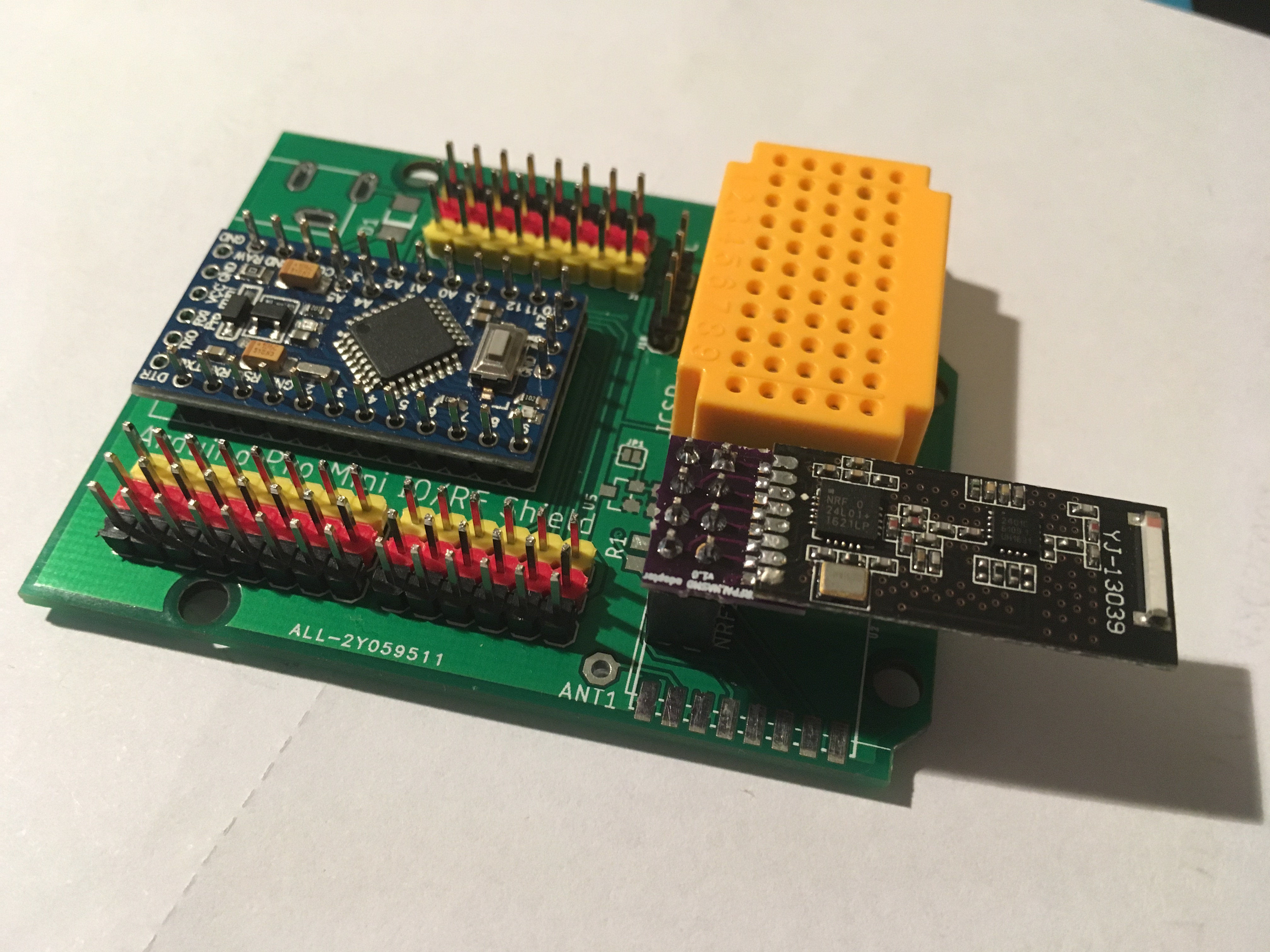 Arduino Pro Mini IO Shield OpenHardware.io Enables Open Source