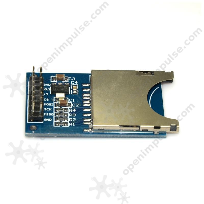 2pcs SD Card Slot Module Open ImpulseOpen Impulse