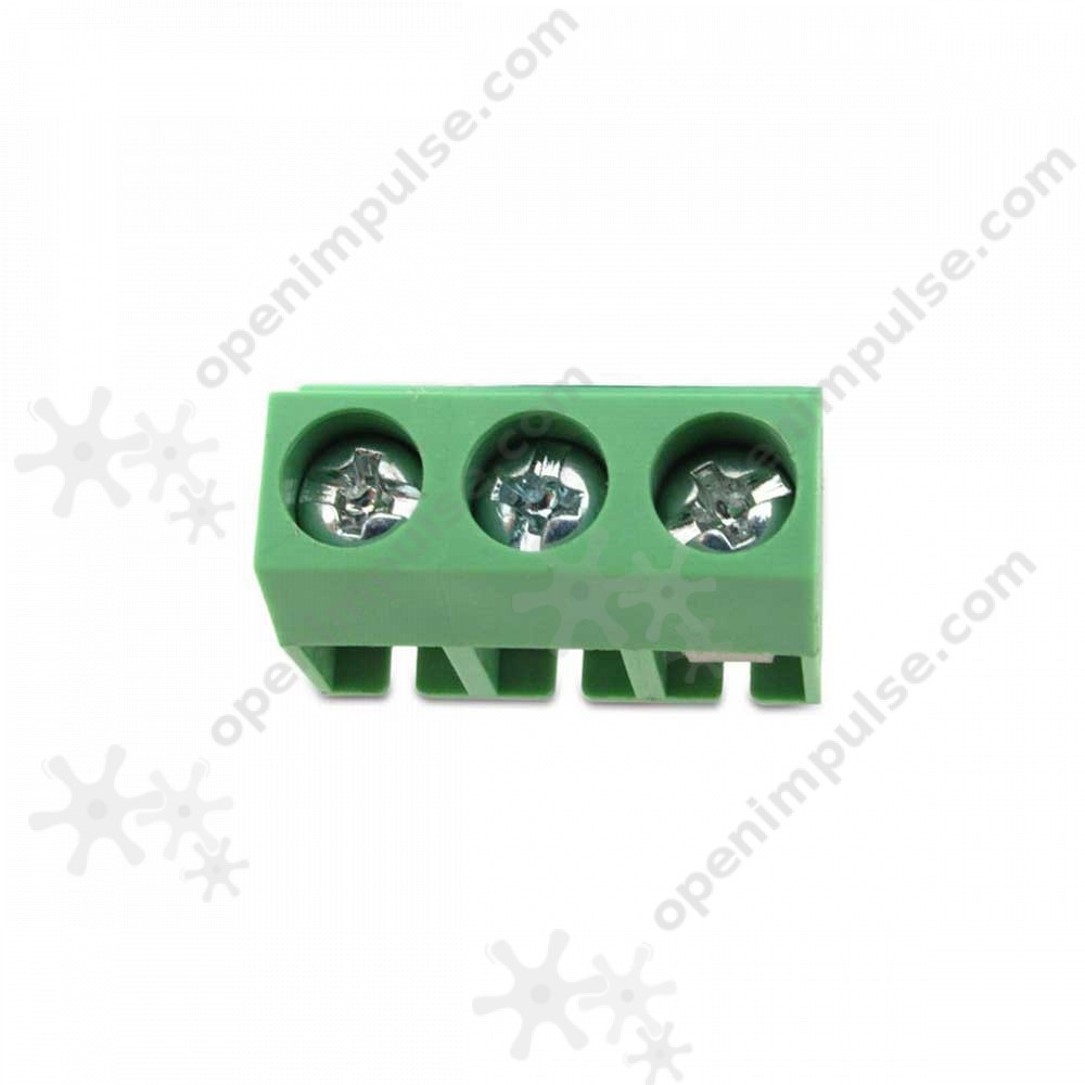 10pcs 3 Pin Terminal Block Connector (5.08 mm) Open ImpulseOpen Impulse